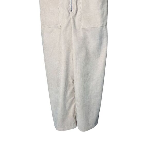 Nasty‎ Gal Corduroy Cream Zip Up Jumpsuit Size 6 - Picture 3 of 11
